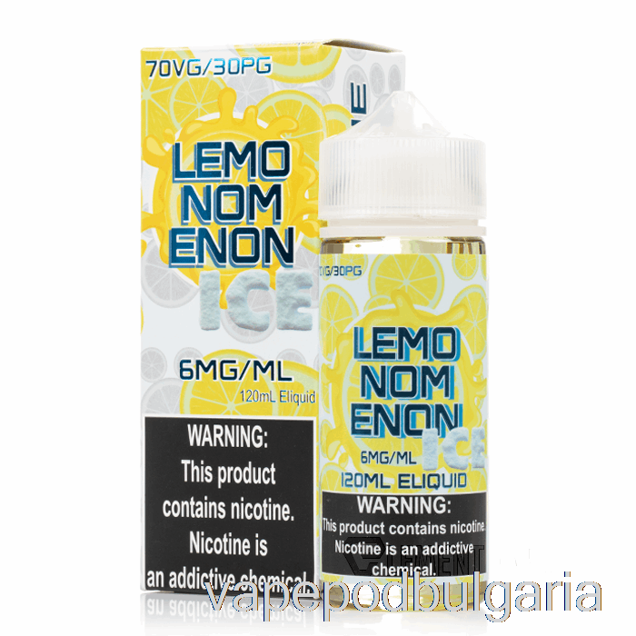 Vape Течности Ice Lemonomenon - Nomenon E-liquids - 120ml 3mg